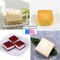 4 Pack Square Soap Molds,6-Cavity Non-Stick Silicone Brownie Pan,Square Bar Molds,Square Silicone Molds for Chocolate,Cupcake, Cornbread, Muffin,Soap